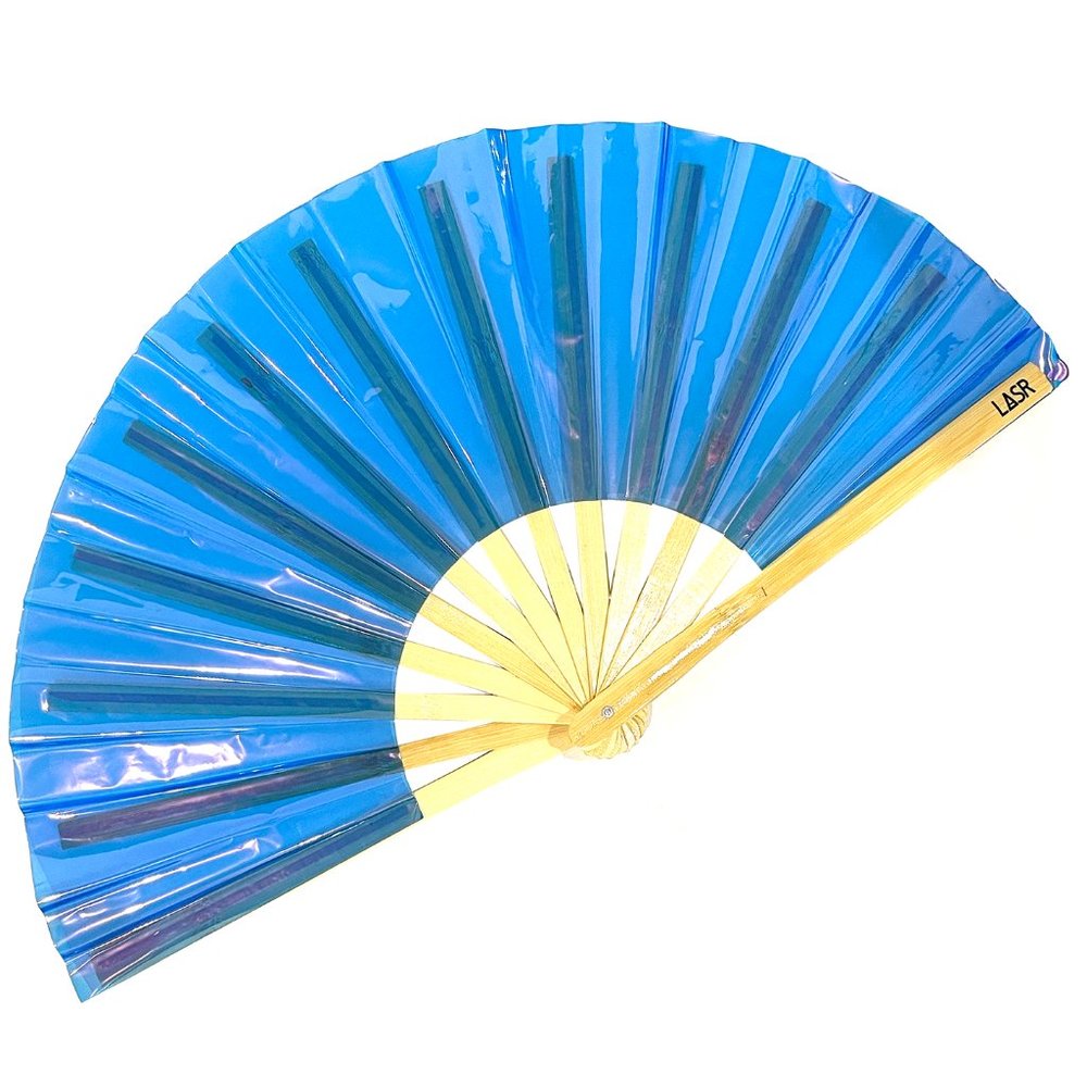 Dreamscape Iridescent Fluid Rave Fan